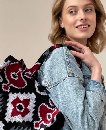 Шелковый (Бахмаль) тоут Moyen (M) FONTEM SENSUM! (Источник чувственности!) FONTEM SENSUM!/M